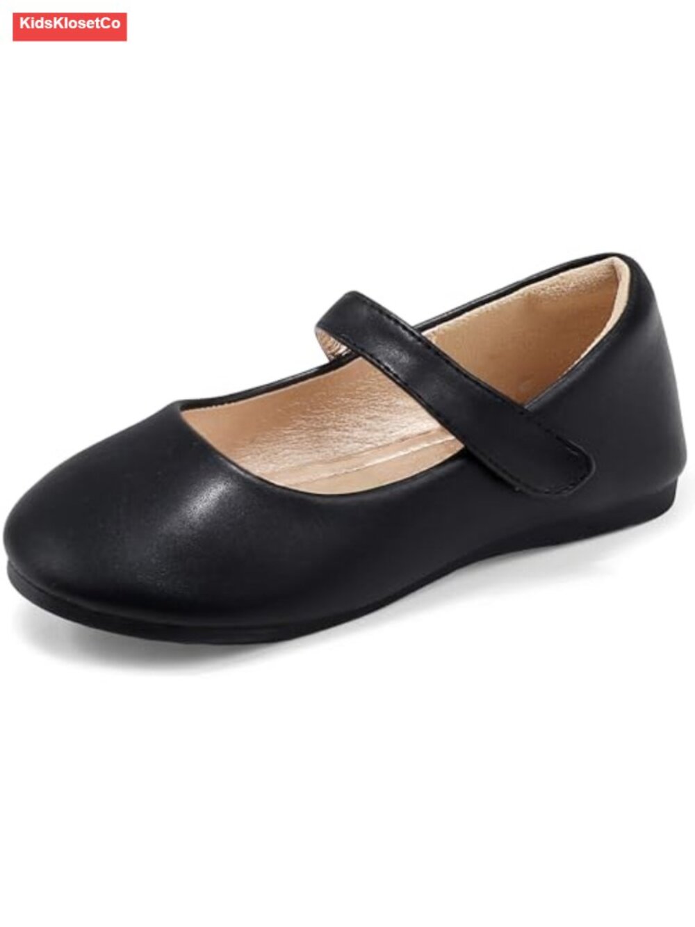 Girls Toddler Mary Jane Ballet Flats Dress Shoes Non-Slip Hook Loop